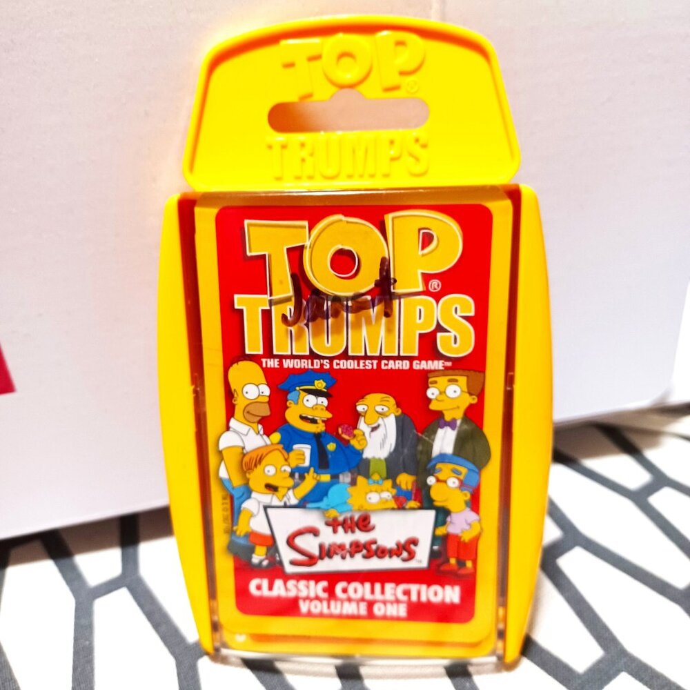 The Simpsons Top Trumps Card Game Classic Collection Volume One